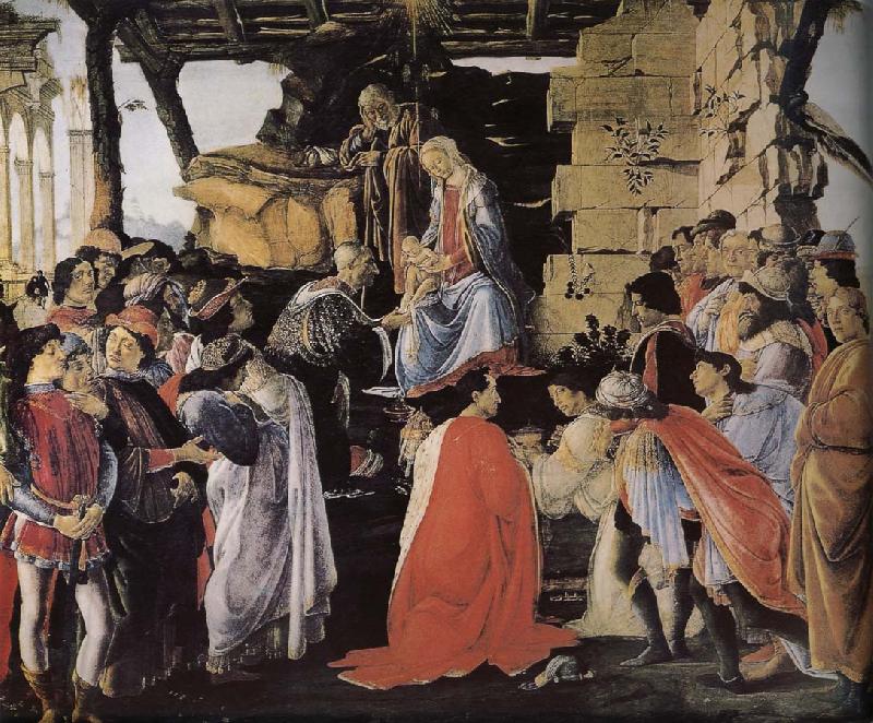 Sandro Botticelli Our Lady of sub oil painting image